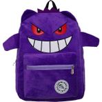 Mysterious1 Gengar Mor Peluş Sırt Çantası Çocuk Karikatür Anime Sırt Çantası (Yurt Dışından)