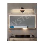 MYSTERY Siyah Banyo Duvar Ayna Tablo Koridor Cafe Hotel Aydınlatması Led Flüt Aplik Günışığı