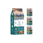 Mystic Kuzu Etli Köpek Maması 15 Kg + 3 Adet Konserve