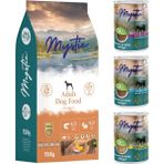 Mystic Somonlu Köpek Maması 15 kg + 3 Adet Konserve Yetişkinler İçin %40 Hayvansal Protein Kaynağı ile