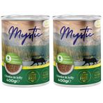 Mystıc Yetişkin Kedi Tavuklu Ve Jöleli Konserve Mama 400 Gr 2li paket