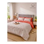 MyStory Home %100 Pamuk Çift Kişilik Nevresim Takımı Lanure Nar Çiçeği