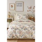 MYSTORY HOME COLLECTION Tek Kişilik Lastikli Çarşaflı Nevresim Takımı Okaliptus Bej