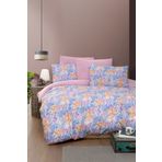 Mystory Home Lastikli Çarşaflı Tek Kişilik Nevresim Takımı Colore