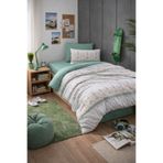 Mystory Home Lastikli Çarşaflı Tek Kişilik Nevresim Takımı Estilla