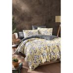 Mystory Home Lastikli Çarşaflı Tek Kişilik Nevresim Takımı Lemon