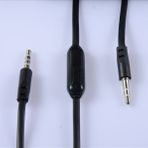 Mytell Universal Mikrofonlu 3.5 mm-3.5 mm AUX Baglanti Kablosu Siyah A Kalite