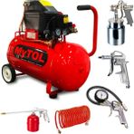 Mytol 50 Litre Hava Kompresörü 2 Hp 8 Bar Yüksek Performanslı Havalı Set ile Kullanım