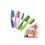 mywarehouse Kedi Köpek saplı Tüy Bit Pire Toplayıcı Toplama Temizleme Tarağı Tarak Bit Pire Temizleme Kedi Köpek