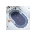 mywarehouse Şık Tasarım Sihirli Su Emici Banyo Lavabo Tuvalet Paspası Kaymaz Tabanlı Abdest Paspas