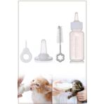 mywarehouse Yavru Kedi Köpek Biberonu Seti Ve Yedek Emzik- Biberon Ve Temizleme 60 ml