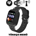 MyWatch Q90 Move Time Family Kids Watch GPS + Wi-Fi Akıllı Çocuk Takip Saati - Siyah