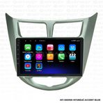 Myway Hyundai Accent Blue Android 12 Kablosuz Carplay Navigasyon Multimedya Ekran