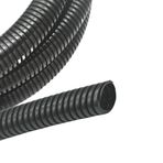 MyyYiTar 1 "-10ft Bölünmüş Tel Boru Tezgahları Tüp Yönetimi Organizatör Esnek Kapak - Siyah