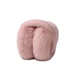 MYZİ STORE PELUŞ KATLANABİLİR KULAKLIK SOĞUKTAN KORUYUCU SOFT PELUŞ KIŞLIK KULAKLIK Gül Kurusu Tek Ebat