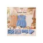 MYZİ STORE Yazlık Bebek 3'lü Tulum Body Seti – %100 Pamuk yumuşak dokulu (Bedenler AYLIKtır)