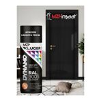 MZF KLUGER ÇELİK & LAKE & AHŞAP & PANEL KAPI BOYASI AKRİLİK SPREY BOYA 400 ML PARLAK SİYAH