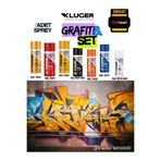 MZF Kluger Graffiti-Grafiti-Duvar-Beton-Ahşap-Plastik-Demir-Metal Sprey Boyama Sprey Boya Seti
