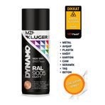 MZF KLUGER SPREY BOYA AHŞAP-METAL-PLASTİK- RÜTUŞ- BOYASI Ral 9005 Mat Siyah