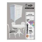 MZF KLUGER YENİ NESİL AKRİLİK DÖNÜŞÜM SPREY BOYA 400 ML MERMER-CAM-PLASTİK-HAM AHŞAP-DUVAR MAT BEYAZ