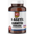 N-Asetil Karnitin L-Glutamin Taurin ve Sitikolin 120 Bitkisel Kapsül