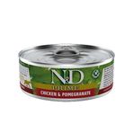 N & D Prime Tahılsız Tavuk ve Narlı Yetişkin 80 gr Kedi Konservesi