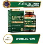 N.herbal Bromelain Forte Takviye Edici Gıda 60 Tablet