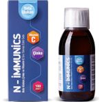 N-Immunics Betaglukan, Çinko ve Vitamin C 150 ml Şurup Sıvı Takviye Edici Gıda