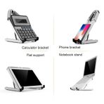 N1 Metal Macbook Notebook Kitap Okuma Standı Katlanabilir