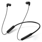 N18 Boyun Bandı Bluetooth Kulaklık, Kablosuz Bluetooth 5.2 Mikrofonlu Kulaklık, Ultra Hafif Konfor, IPX7 Su Geçirmez, Derin Bas Güçlü Vuruş, 20H Çalma Süresi, Manyetik Kulaklık (Siyah)