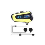 N3X Rgb Işıklı Intercom 3 Kişi Bağlantılı 1000MAH Motosiklet Bluetooth Kulaklık Seti - Lisinya