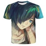 NA The Joker tişört, üniseks, 3D baskı, yaz, yuvarlak yaka, erkek, spor, boş zaman, kısa kollu, fitness, dış mekan tişörtü, 17, L