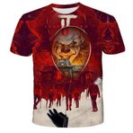 NA The Joker tişört, üniseks, 3D baskı, yaz, yuvarlak yaka, erkek, spor, boş zaman, kısa kollu, fitness, dış mekan tişörtü, 3, M