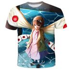 NA The Joker tişört, üniseks, 3D baskı, yaz, yuvarlak yaka, erkek, spor, boş zaman, kısa kollu, fitness, dış mekan tişörtü, 5, 4XL