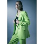 Naar Oversize Minimalist Uzun Kol Kadın Blazer Ceket
