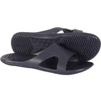 nabaiji Banyo terliği Slap 100 Basic erkek kadın üniseks banyo ayakkabısı duş ayakkabısı parmak arası terlikler boş zaman ayakkabısı spor giyim (Numeric_36), Koyu gri., 42 EU