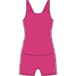 Nabaiji Çocuk Şortlu Mayo - Pembe - 100 VEGA - 8 - 9 Yaş