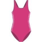 Nabaiji Çocuk Yuvarlak Yaka Mayo - Pembe - 100 VIKI - 5 - 6 Yaş