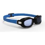 Nabaiji Yüzücü Gözlüğü - Siyah/Mavi - Mavi Camlar - L Boy - Soft - Mavi - Siyah