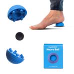 NABOSO Nöro Top, Ayak Miyofasiyal Yayın Aracı, Ayaklar için Dokulu Masaj Topu, Kendi Kendine Masaj, Hareketlilik ve İyileşme