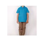 Nacar Kısa Kollu Polo Yaka Okul Kıyafeti Giyim Tshirtü