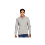 Nacar Lüx Penye Polo Yaka Tişört Bebe Gri Uzun Kol Yüksek Kalite Pamuklu Yakalı Tshirt Pike Penye Kumaş