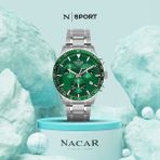 Nacar Titanyum Erkek Kol Saati NC34-25B019 - Yeşil