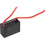 Nacario 1.5 Mf 450 V Siyah Kablolu Kare Tip Kutupsuz Kondansatör