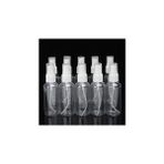 Nacario 10 Adet 50 ml Sprey Başlıklı Şişe Kolonya-Dezenfektan Boş Şişesi