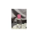 Nacario 100 Adet 30 ml Boş Plastik Şişe OM80 Pembe Kapak
