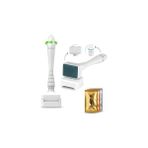 Nacario 140 Titanyum Iğneli Ayarlanabilir Iğne Ölçülü (0.25-3.0mm) Dermastamp -Serum Seti Hediyeli-