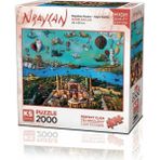 Nacario 22523 Migration Routes Hagia Sophia 2000 Parça Puzzle -Ks Puzzle