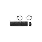 Nacario 320MK 9SR36AA USB Multimedya Klavye Mouse Set Siyah - Siyah