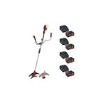 Nacario Agillo 36V Akülü Tırpan Çim Biçme Makinesi 4X4.0AH